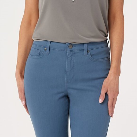 *NWOT Martha Stewart French Blue Denim Ankle Jeans - Picture 5 of 14